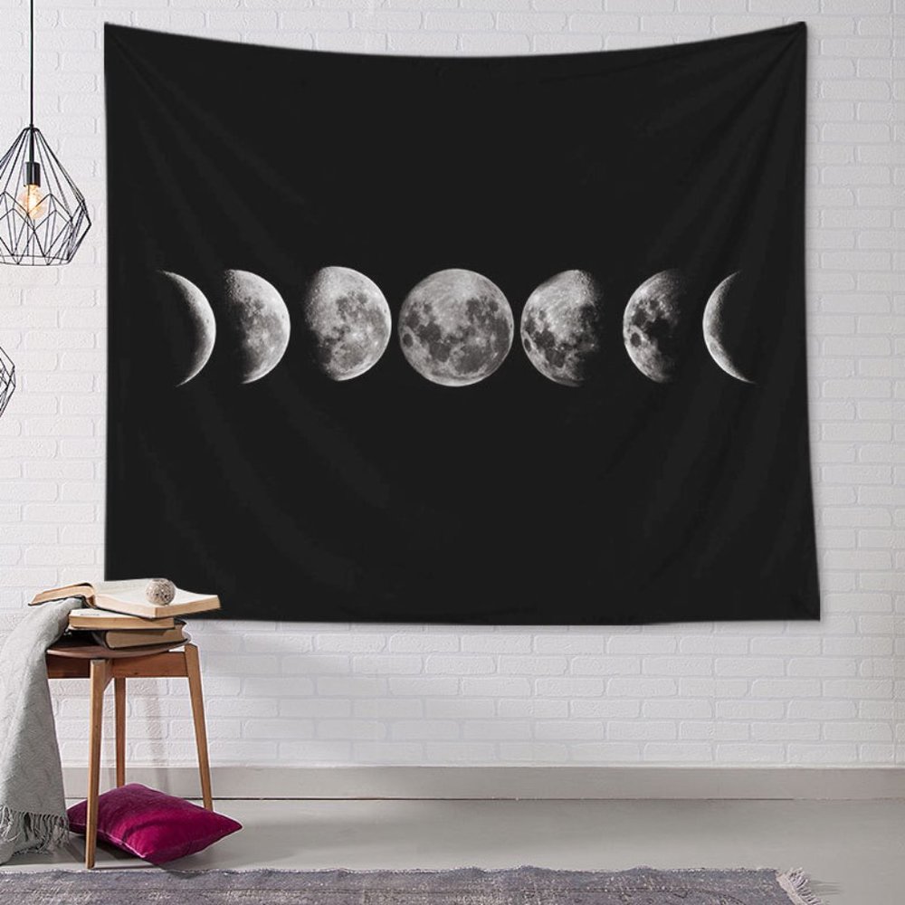 Moon Phase Change Tapestry